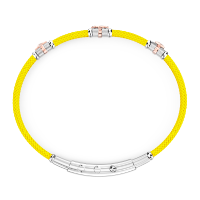 Bracciale Zancan in kevlar con elementi nautici.