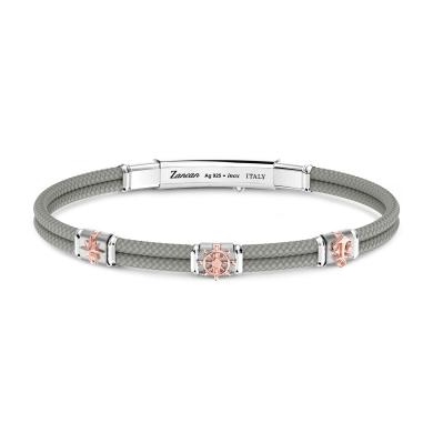 Bracciale Zancan in kevlar con elementi nautici.