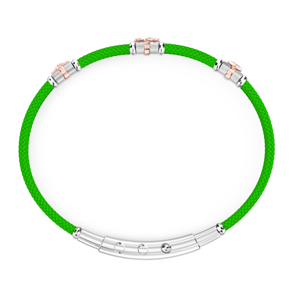 Pulsera Zancan de Kevlar con elementos náuticos.