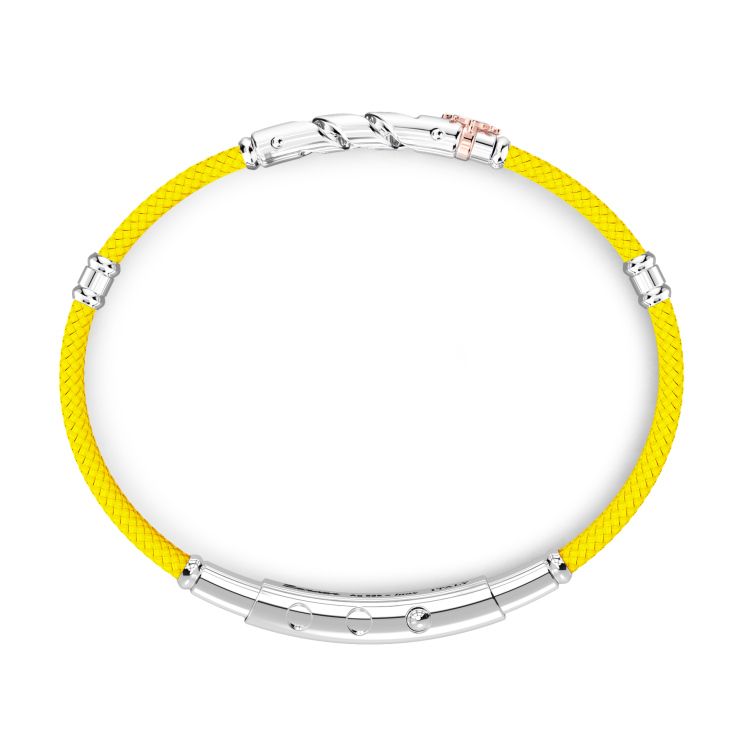 Bracciale Zancan in kevlar con maglia grumette.