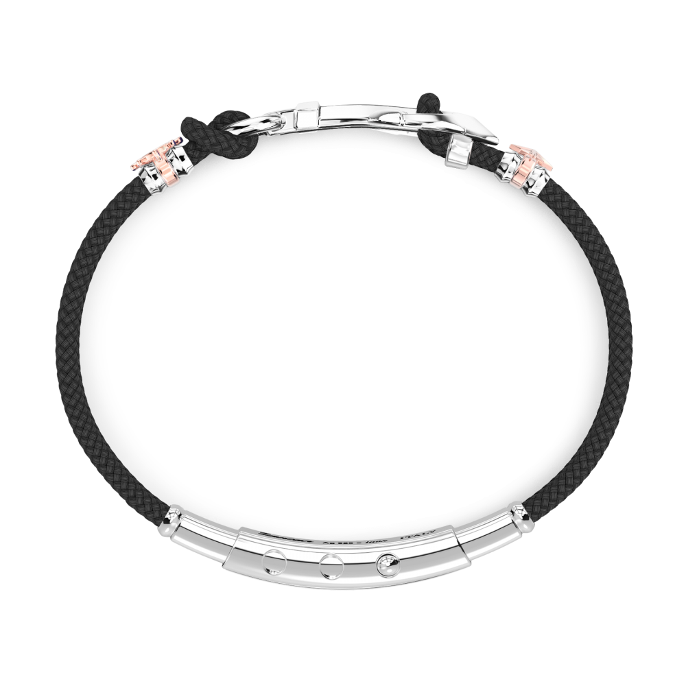 Bracciale Zancan in kevlar con ancora.