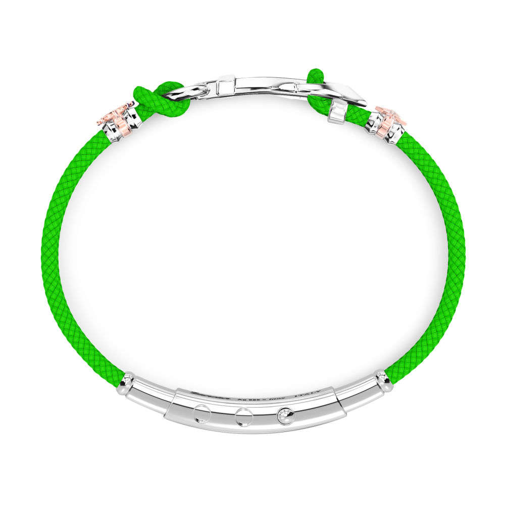 Bracciale Zancan in kevlar con ancora.