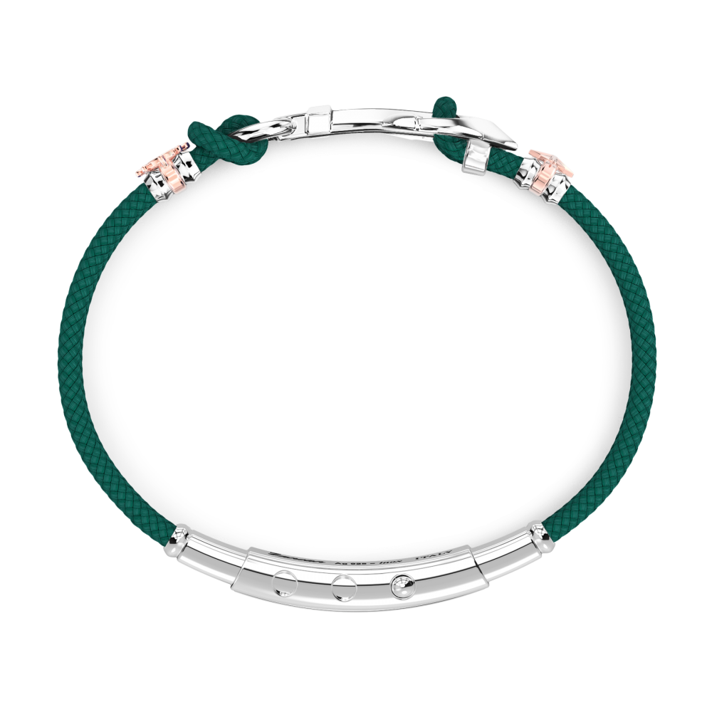 Bracciale Zancan in kevlar con ancora.