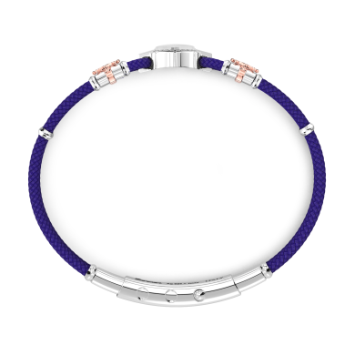 Bracciale Zancan in kevlar con bussola.
