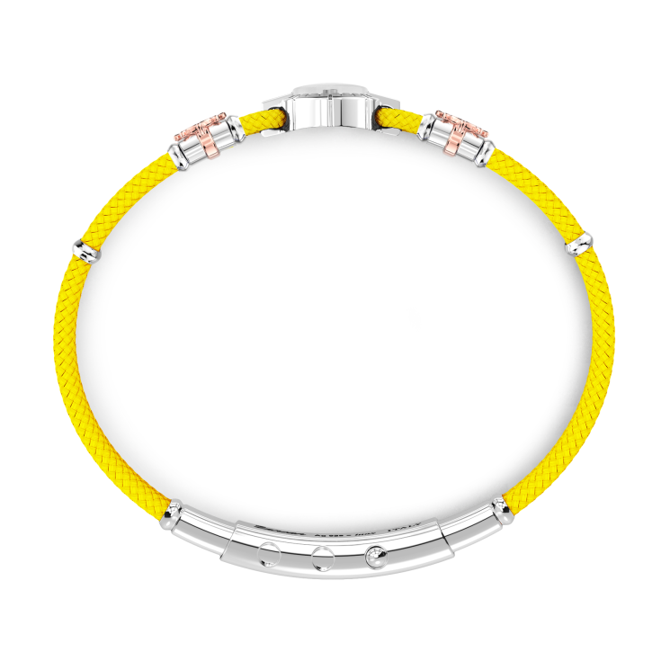 Bracciale Zancan in kevlar con bussola.