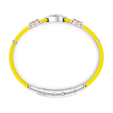 Bracciale Zancan in kevlar con bussola.