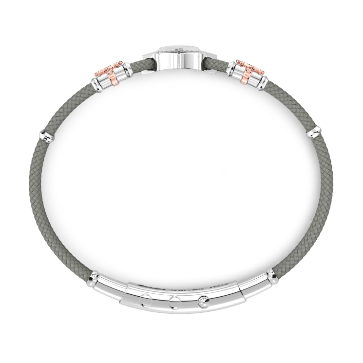 Zancan Armband aus Kevlar-Seil mit Kompass.
