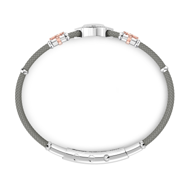 Zancan Armband aus Kevlar-Seil mit Kompass.