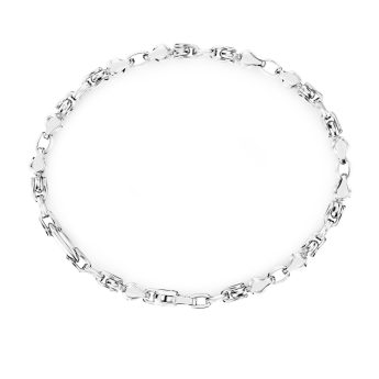 Bracciale Zancan solo maglia in argento. 2