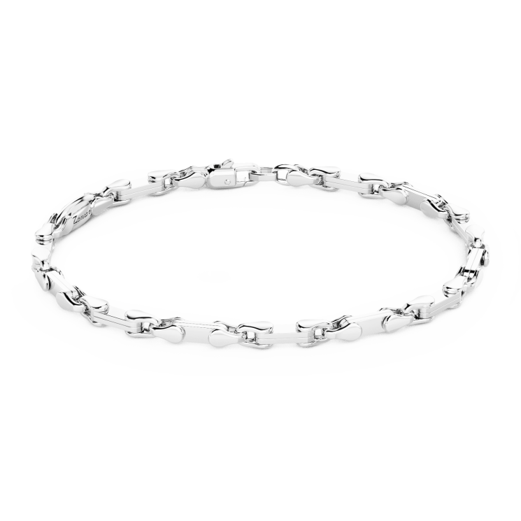 Bracciale Zancan solo maglia in argento.
