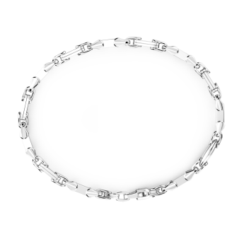 Zancan chain bracelet in silver. 2