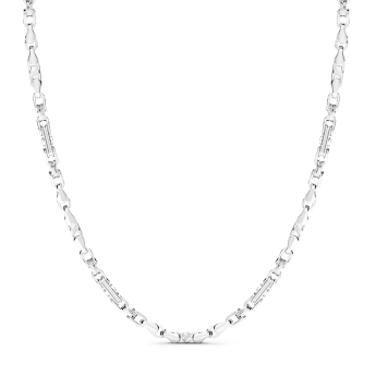 Collana Zancan solo maglia in argento.