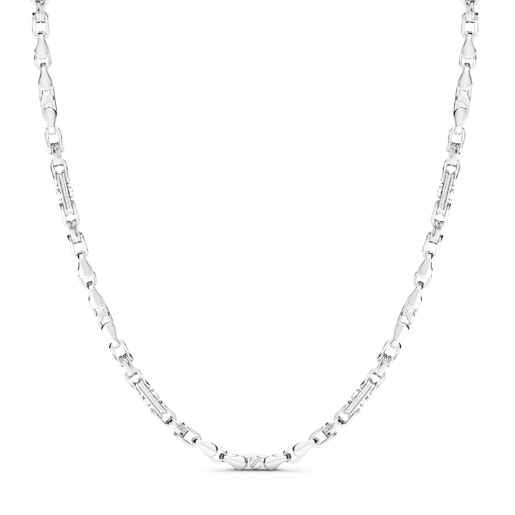 Zancan ketting alleen in zilver.
