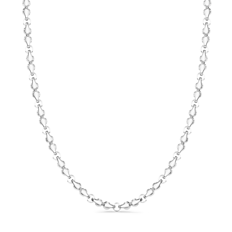 Zancan ketting alleen in zilver.