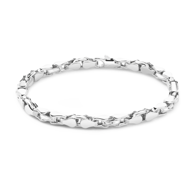 Bracciale Zancan solo maglia in argento.