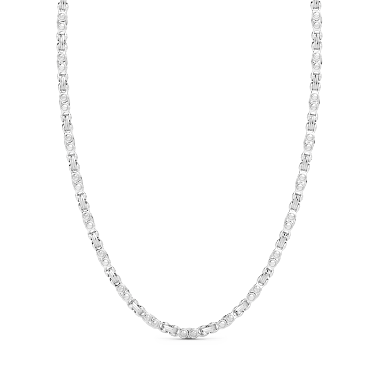 Zancan ketting alleen in zilver.