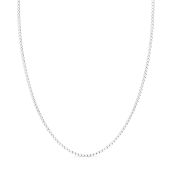 Collier chaîne Zancan en argent.