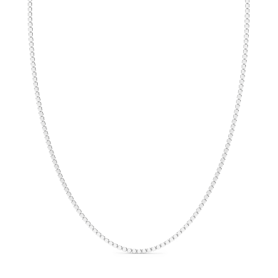 Zancan ketting in zilver.