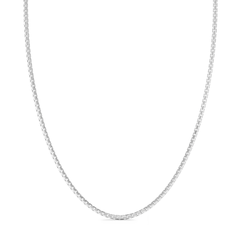 Collana a catena Zancan in argento.