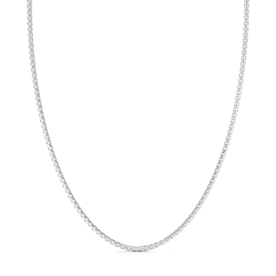 Collana a catena Zancan in argento.