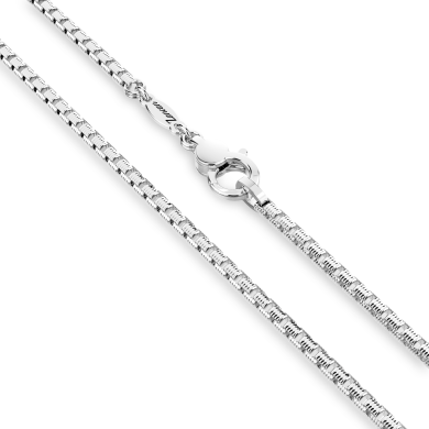 Collana a catena Zancan in argento.