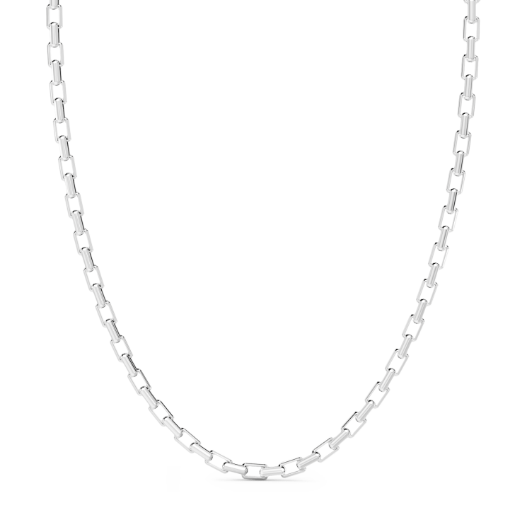 Zancan ketting in zilver.