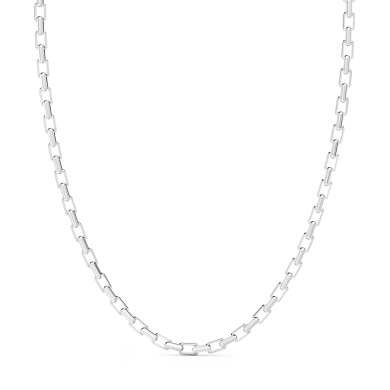 Collana a catena Zancan in argento.