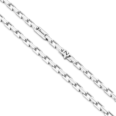 Collana a catena Zancan in argento.