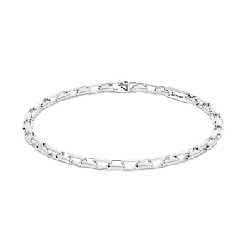 Zancan ketting armband in zilver.