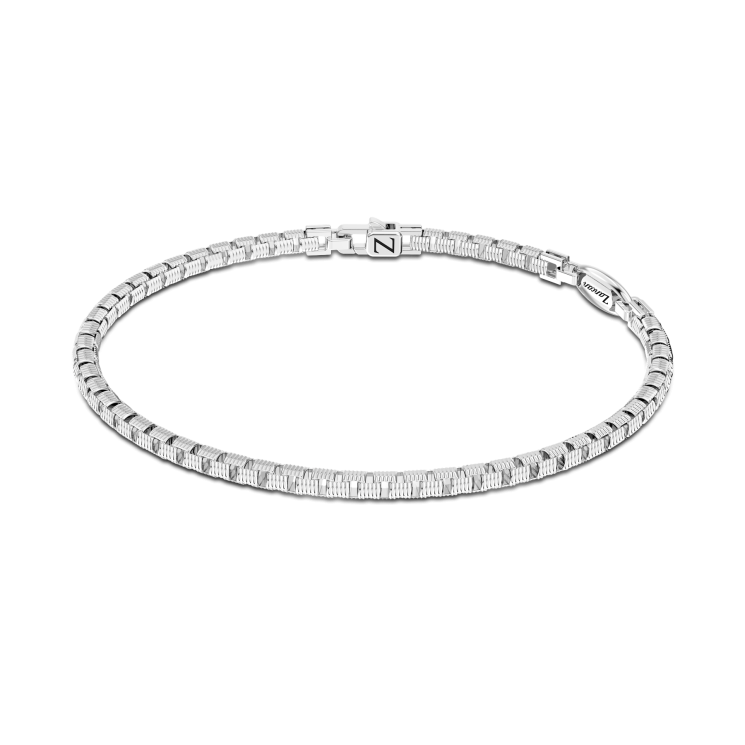 Zancan chain bracelet in sterling silver.