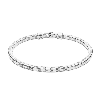Zancan ketting armband in zilver.
