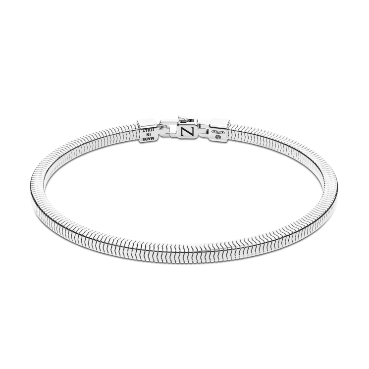 Zancan chain bracelet in sterling silver.