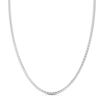 Zancan silver chain necklace.