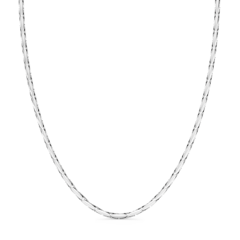 Zancan silver chain necklace.