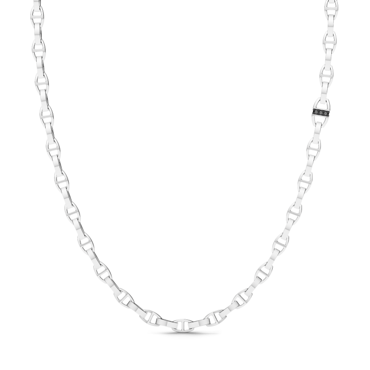Collar Zancan solo malla de plata.