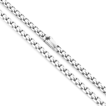 Zancan silver Venetian link necklace. 2